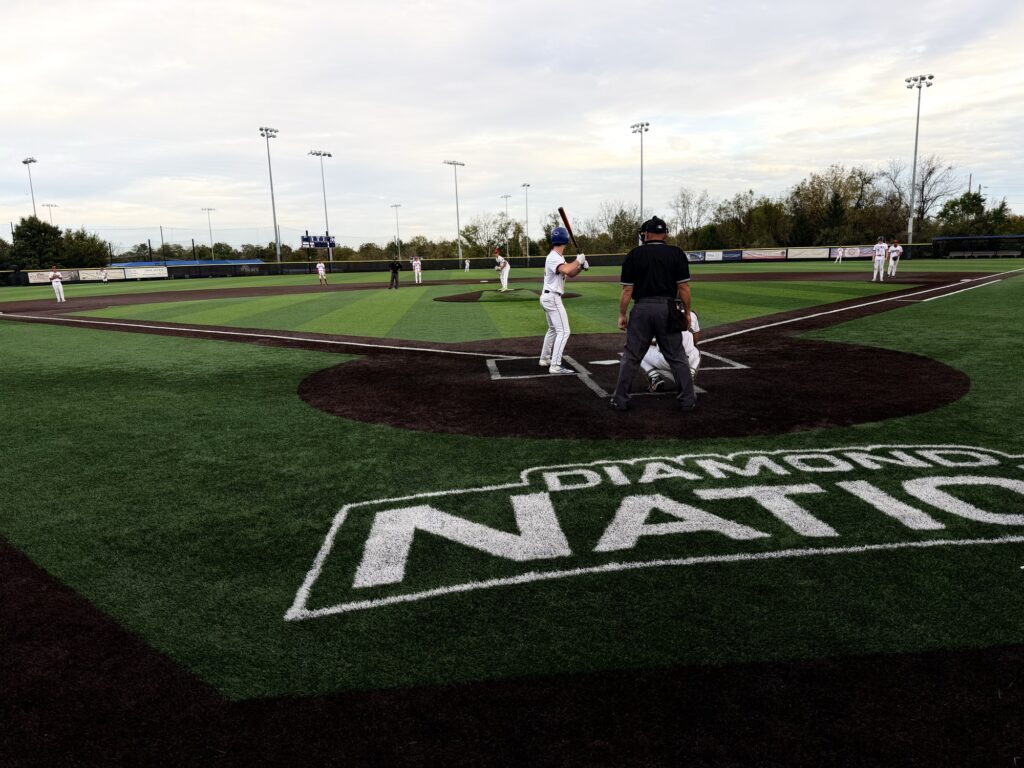Davis Murphy #21 at bat, Sep 8 vs Montgomery Superior at Diamond Nation